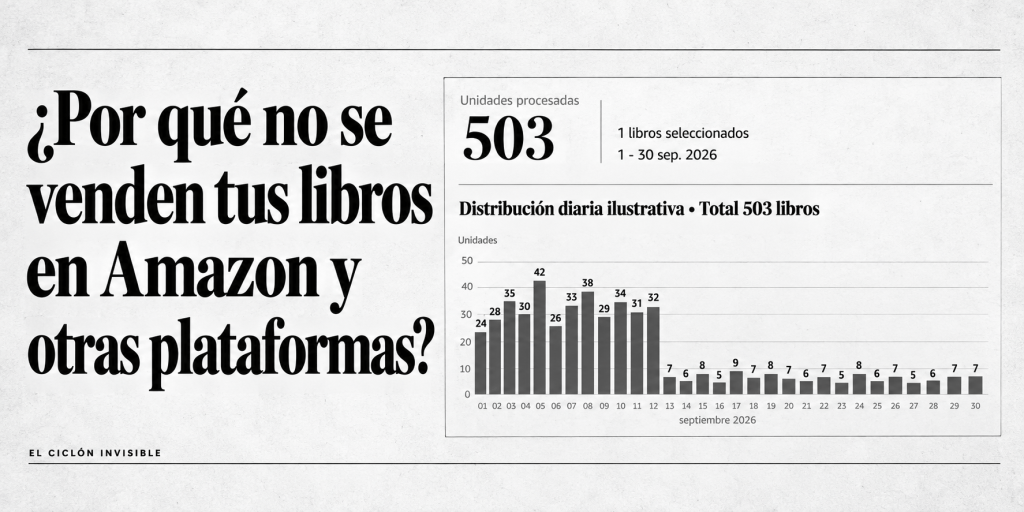 ¿Por qué no se venden tus libros en Amazon y otras plataformas?