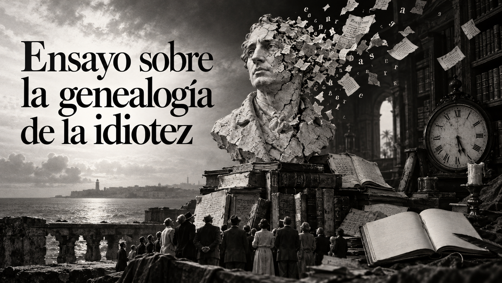 Alegoría de la memoria, el olvido y la idolatría literaria